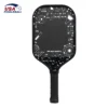 Power 16mm Thermoformed Raw Carbon Fiber Pickleball Paddle VortexPaddle