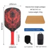 Thermoformed Carbon Fiber Pickleball Paddle for B2B & Institutional Supply