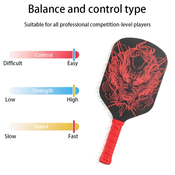 Thermoformed Carbon Fiber Pickleball Paddle for B2B & Institutional Supply